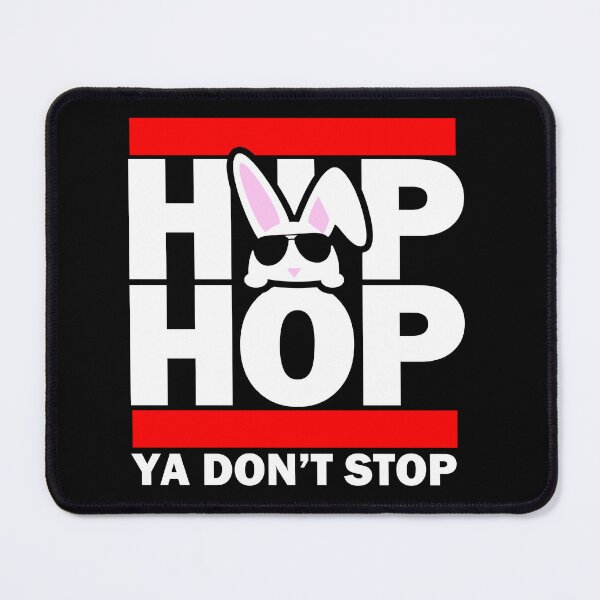 Item preview, HIP HOP ya don’t stop - FUN Easter Bunny Rap - 80s music - Rabbit lover - old school rap designed and sold by originalsusie.