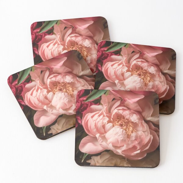 Item preview, Pink Peony Portrait designed and sold by Peonysunday.