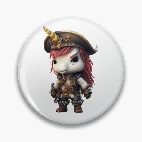 Item preview, Kawaii Unicorn Pirate designed and sold by KawaiiArtStyle.