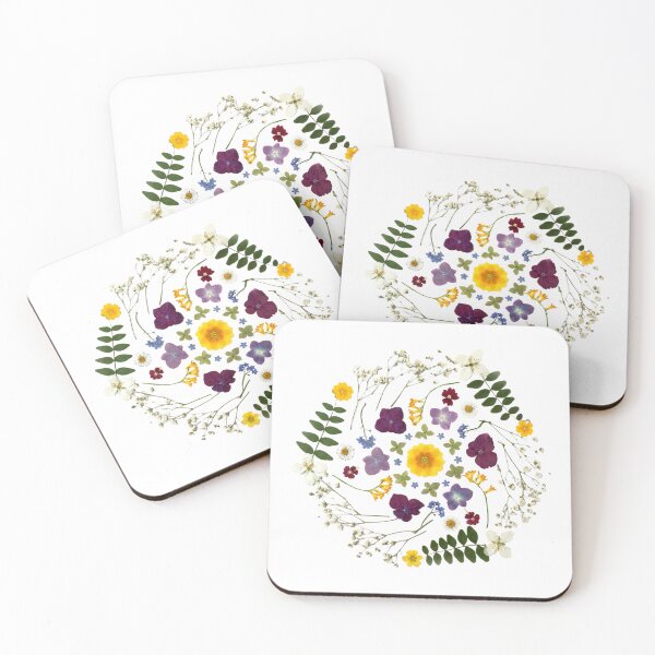 Item preview, Pressed Flower art 'Summer Mandala' designed and sold by Gifts With Nature.