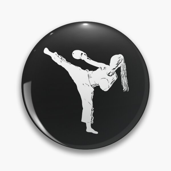 Item preview, Kickbox Female Martial Artist designed and sold by Rosaliartbook.