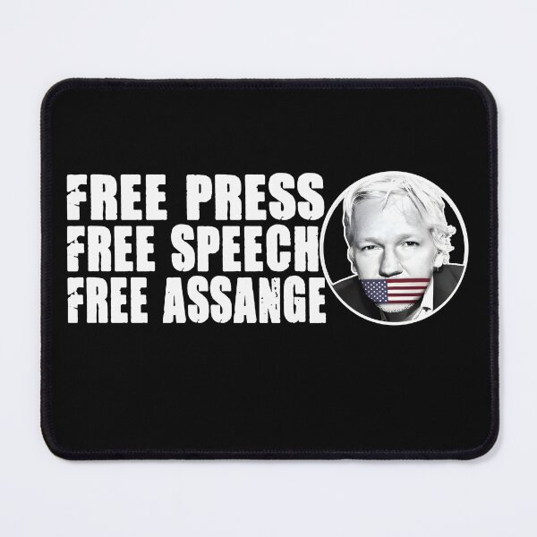 Item preview, Free Julian Assange designed and sold by Tia-tez.