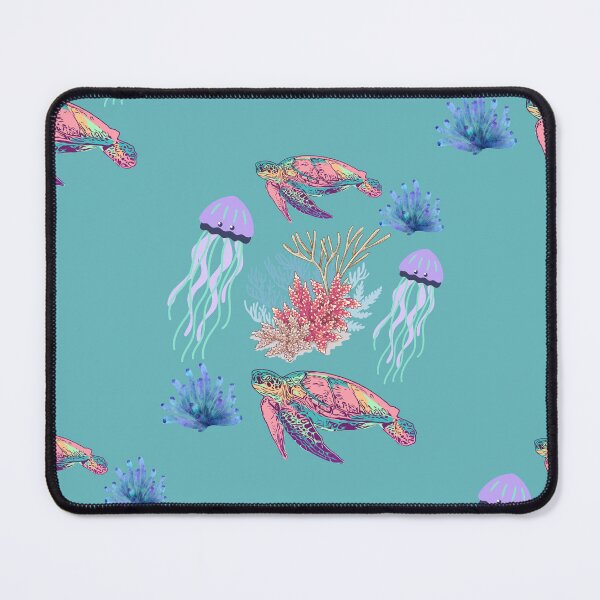 Item preview, Vibrant Marine Life - Intricate Oceanic Pattern designed and sold by Hill Strom.