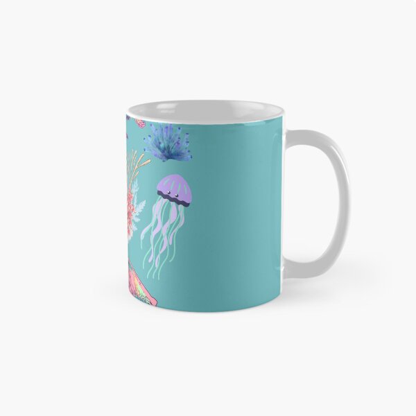 Item preview, Vibrant Marine Life - Intricate Oceanic Pattern designed and sold by Hill Strom.
