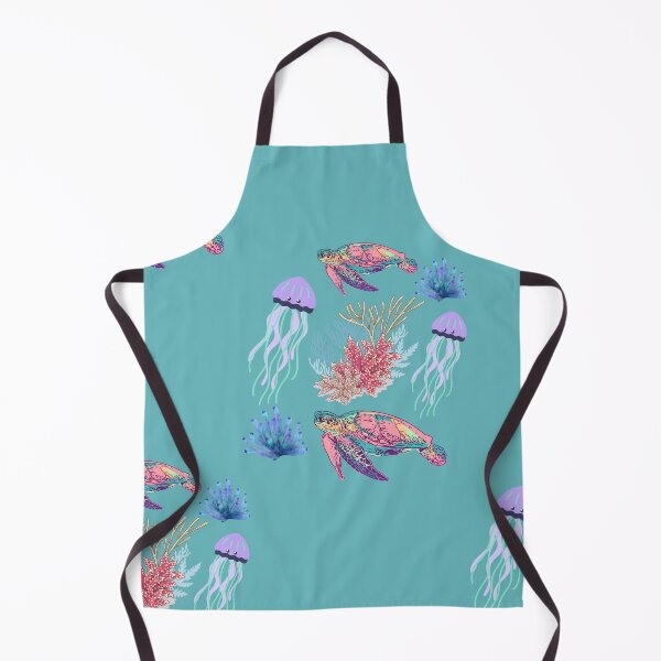 Item preview, Vibrant Marine Life - Intricate Oceanic Pattern designed and sold by Hill Strom.