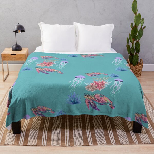 Item preview, Vibrant Marine Life - Intricate Oceanic Pattern designed and sold by Hill Strom.