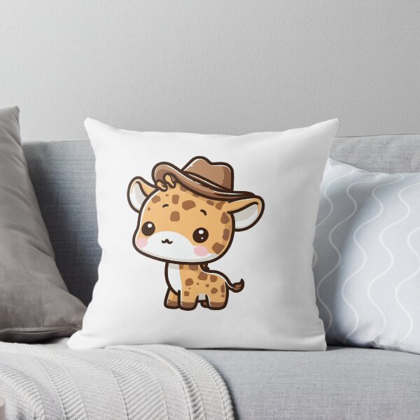 Item preview, Giraffe with Hat designed and sold by ArtfulWeave.