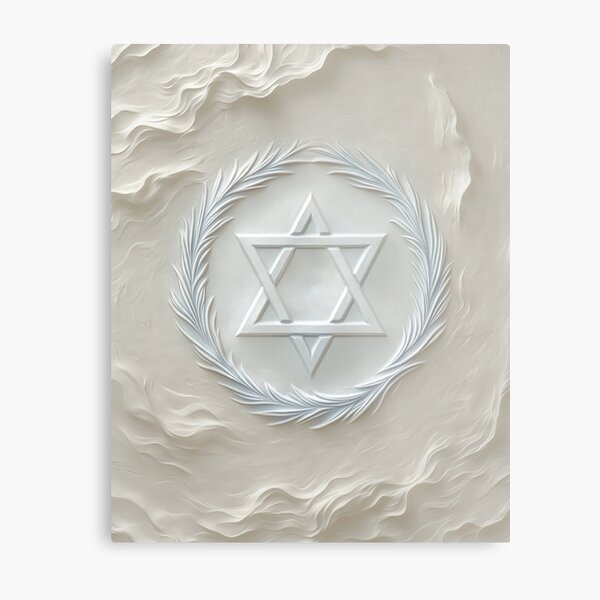 Item preview, Ethereal Star of David Emblem - Pure Light designed and sold by RuyaFab.