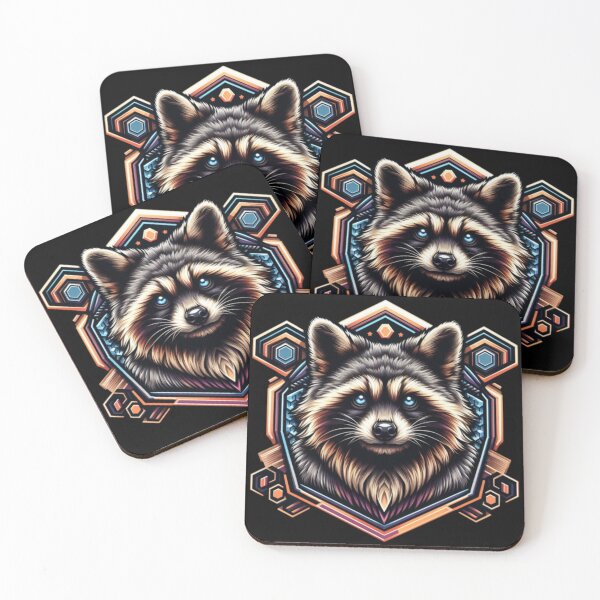 Item preview, The mischievous raccoon designed and sold by Laimiboz-art.
