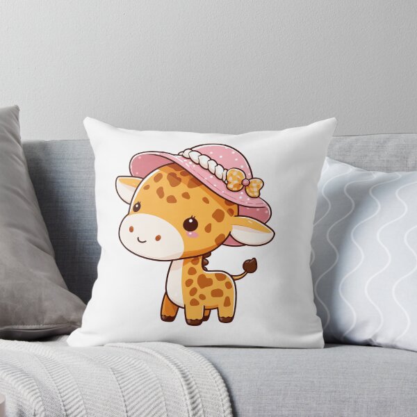 Item preview, Cool Giraffe in Hat designed and sold by ArtfulWeave.