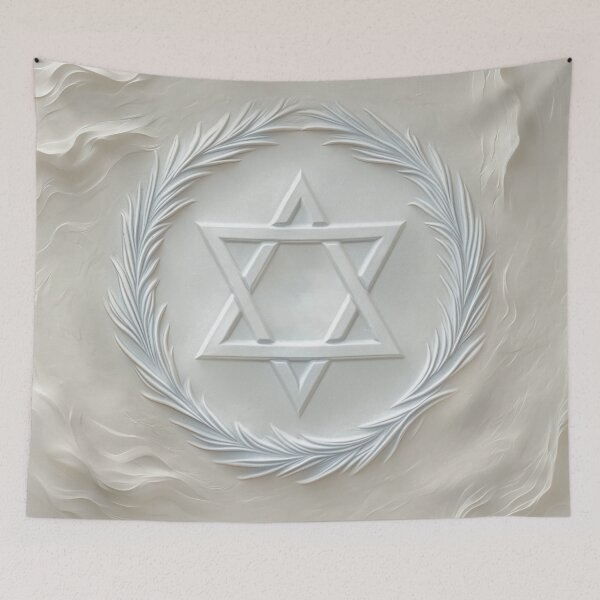 Item preview, Ethereal Star of David Emblem - Pure Light designed and sold by RuyaFab.