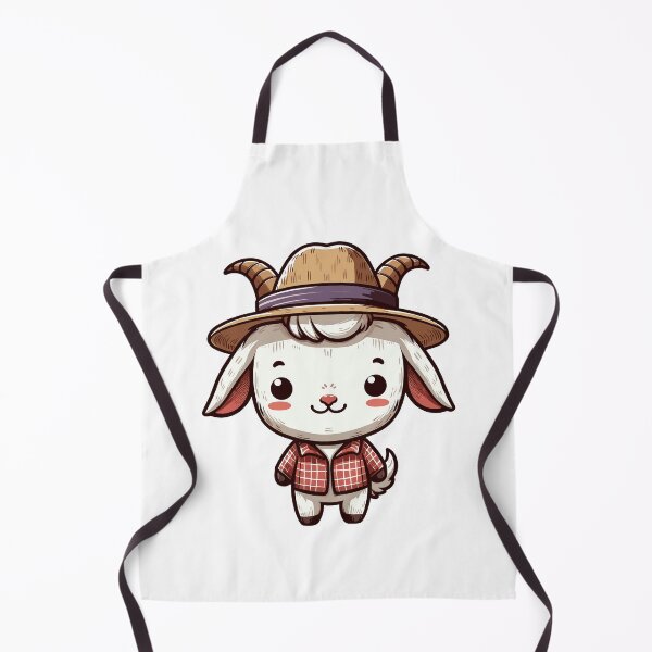 Item preview, Goat with Hat designed and sold by ArtfulWeave.