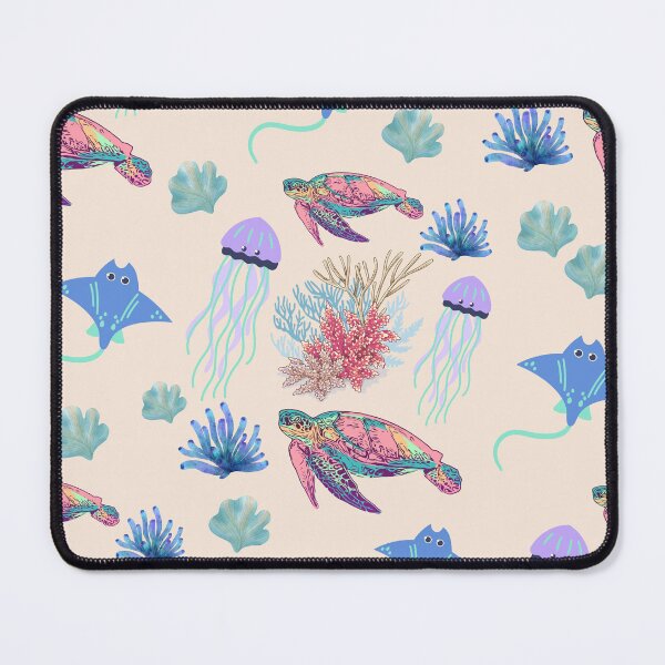 Item preview, Ocean Harmony: A Vibrant Marine Life Pattern designed and sold by Hill Strom.