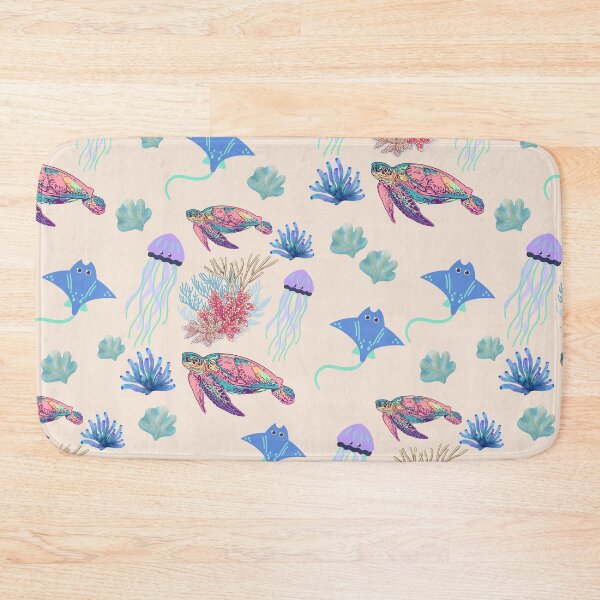 Item preview, Ocean Harmony: A Vibrant Marine Life Pattern designed and sold by Hill Strom.