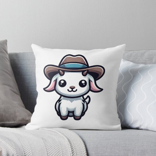 Item preview, Cool Goat in Hat designed and sold by ArtfulWeave.