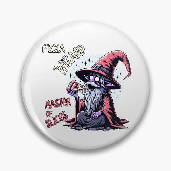 Item preview, Pizza Wizard, Master of Slices, Cute, Funny designed and sold by shypixels.