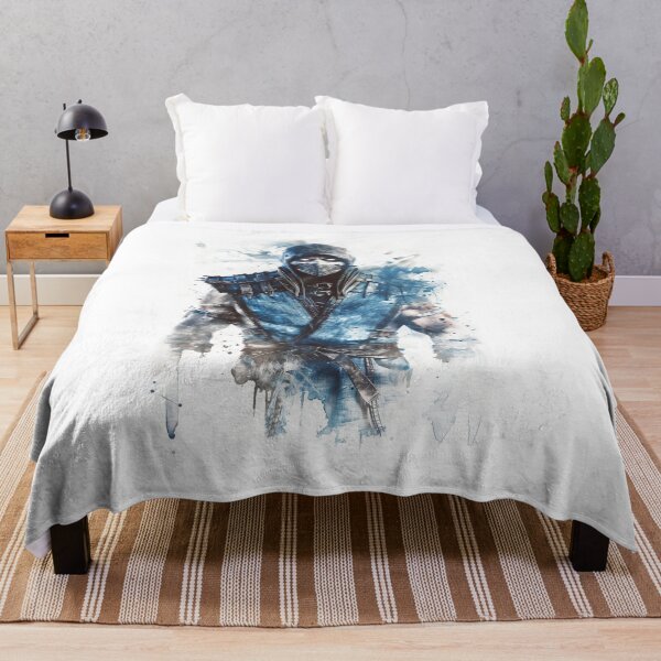 Item preview, Sub-Zero Mortal Kombat - Watercolour style designed and sold by Druss2012.