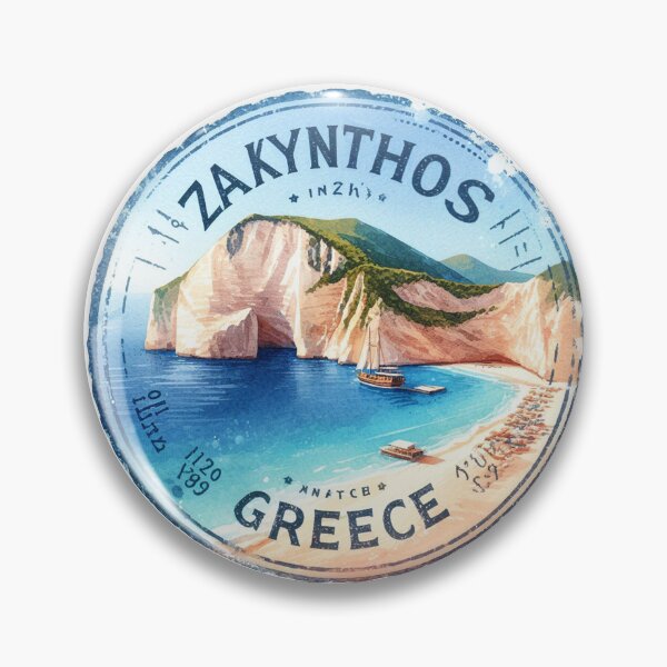 Item preview, Zakynthos Retro Vintage designed and sold by clarkfraser.