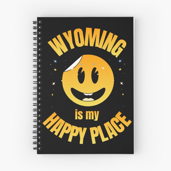 Item preview, Wyoming is my happy place designed and sold by ByDesign61.
