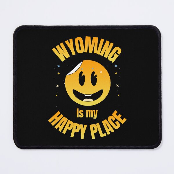 Item preview, Wyoming is my happy place designed and sold by ByDesign61.