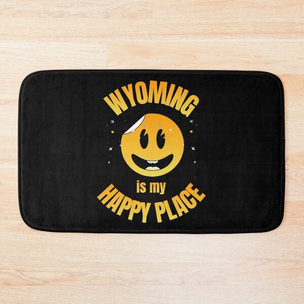 Item preview, Wyoming is my happy place designed and sold by ByDesign61.