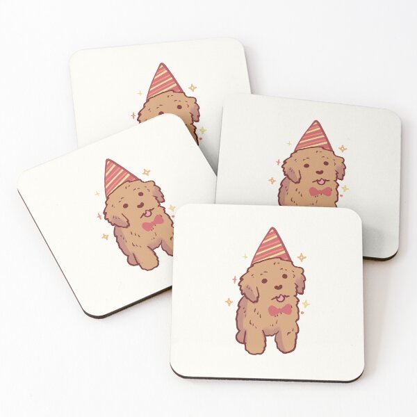 Item preview, Cute Golden doodle puppy  designed and sold by Mayarart.