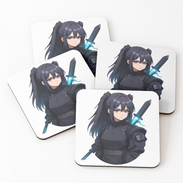 Item preview, Stealthy Anime warrior with weapon designed and sold by manmeet-s.
