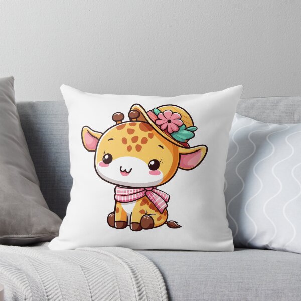 Item preview, Stylish Giraffe with Hat designed and sold by ArtfulWeave.