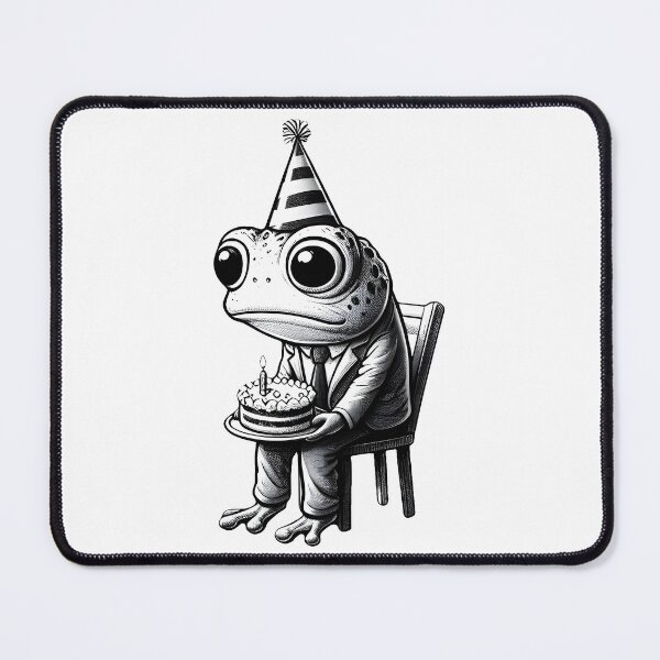 Item preview, Sad frog Happy birthday  designed and sold by Anbe_design.