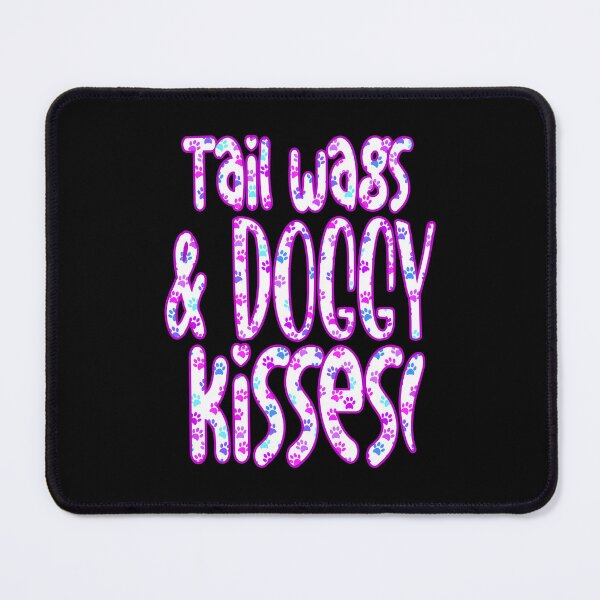 Item preview, tail wags and doggy kisses designed and sold by creativerooney.