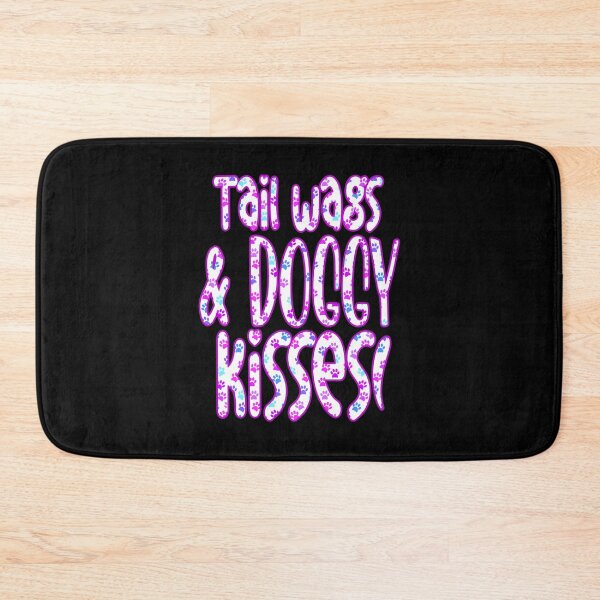 Item preview, tail wags and doggy kisses designed and sold by creativerooney.