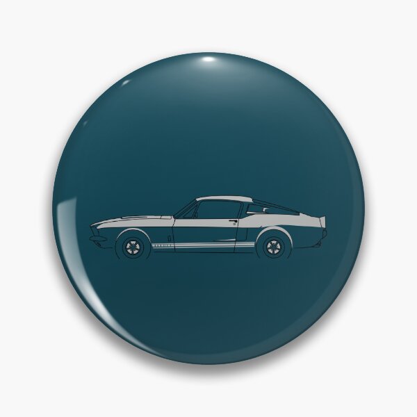 Item preview, Profile of classic ponycar or musclecar designed and sold by MiQuintaRuta.