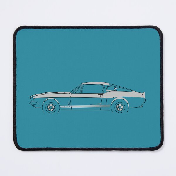 Item preview, Profile of classic ponycar or musclecar designed and sold by MiQuintaRuta.