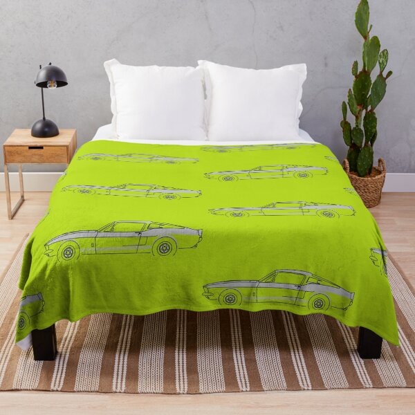 Item preview, Profile of classic ponycar or musclecar designed and sold by MiQuintaRuta.