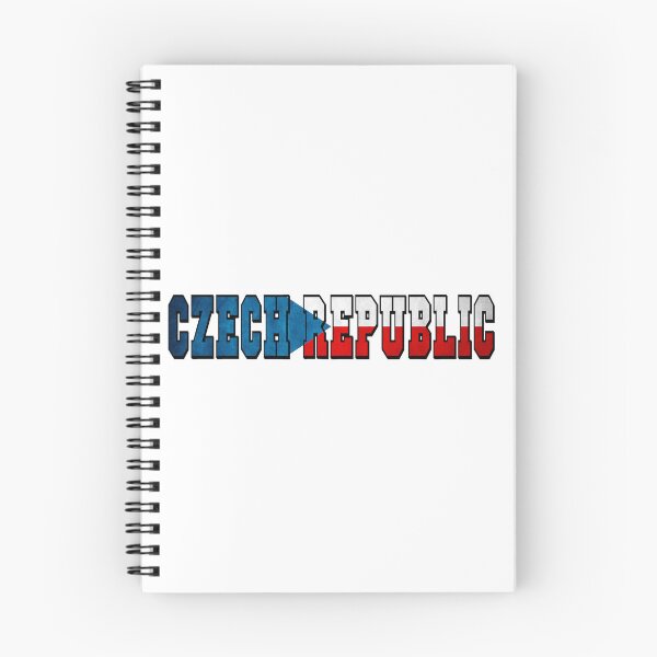 Item preview, Czech Republic Country Flag Typography designed and sold by TravelWish.