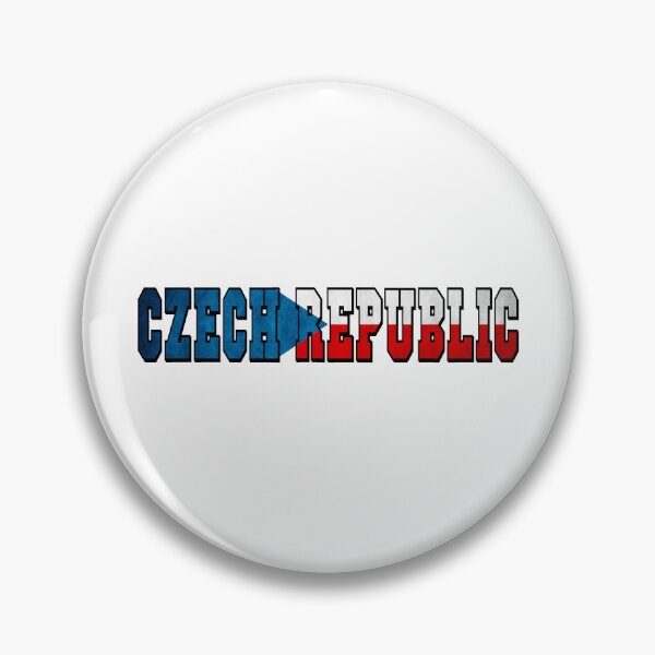 Item preview, Czech Republic Country Flag Typography designed and sold by TravelWish.