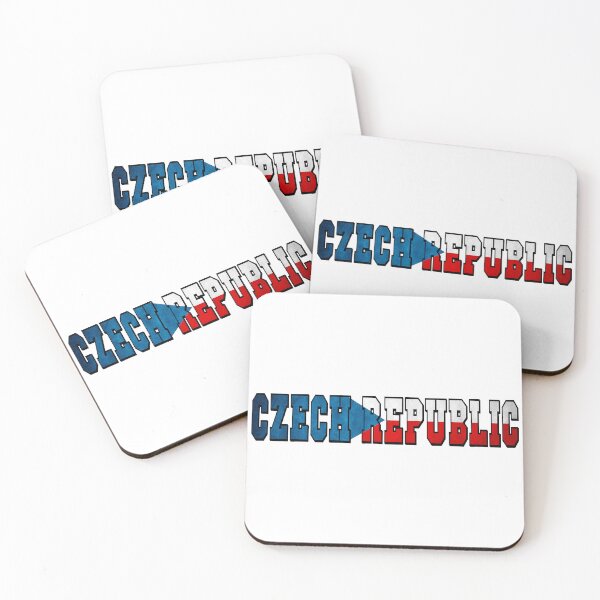 Item preview, Czech Republic Country Flag Typography designed and sold by TravelWish.