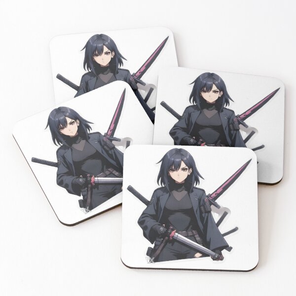 Item preview, Quiet Anime Avenger Decal designed and sold by manmeet-s.