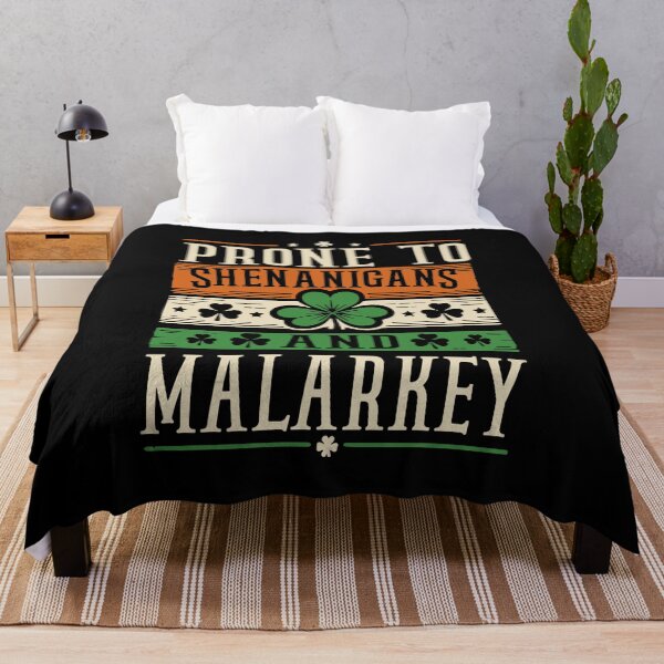 Item preview, Prone To Shenanigans And Malarkey - St Patricks Day  designed and sold by Smix Pixels.