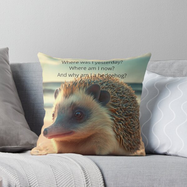 Item preview, hedgehog on the beach 1 designed and sold by rayo-art.