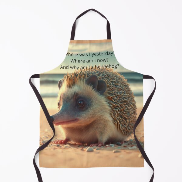 Item preview, hedgehog on the beach 1 designed and sold by rayo-art.