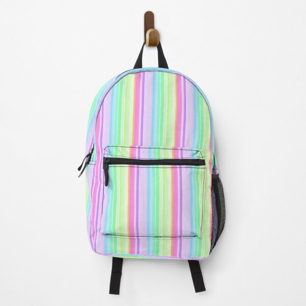 Item preview, Soft Multicolor rainbow vertically stripes | pastel vertical striped designed and sold by lausn.