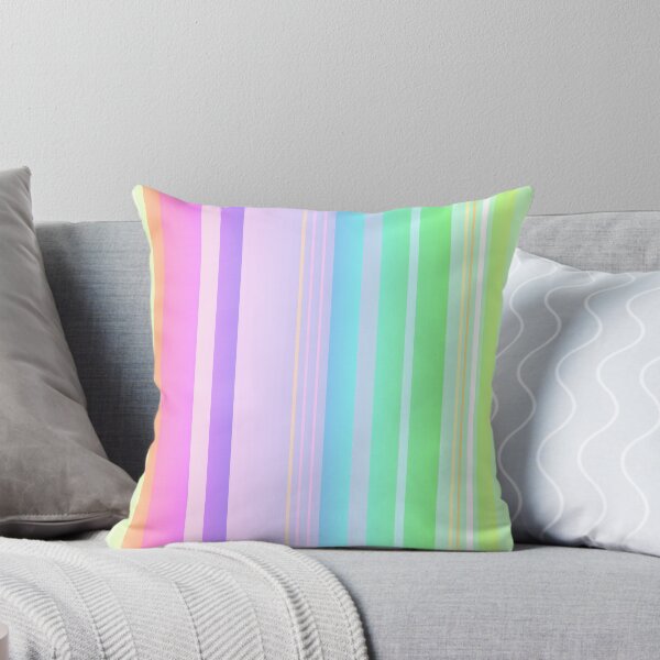 Item preview, Soft Multicolor rainbow vertically stripes | pastel vertical striped designed and sold by lausn.
