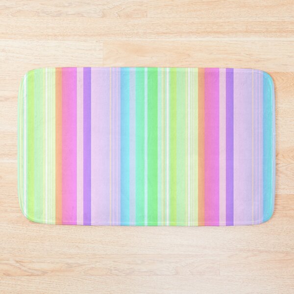 Item preview, Soft Multicolor rainbow vertically stripes | pastel vertical striped designed and sold by lausn.