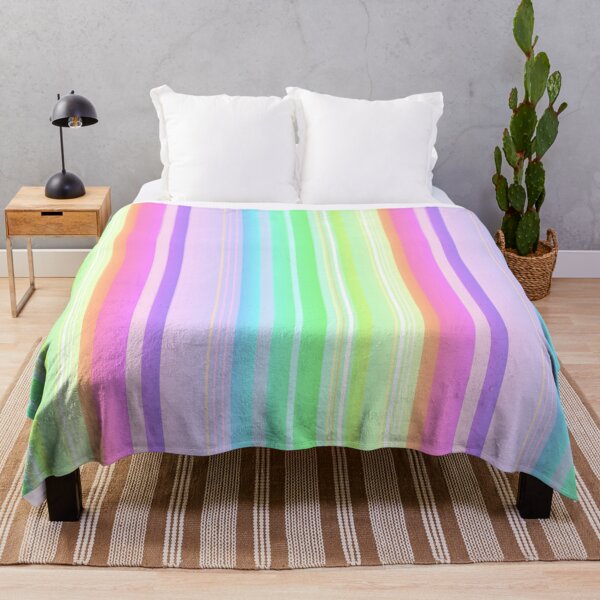 Item preview, Soft Multicolor rainbow vertically stripes | pastel vertical striped designed and sold by lausn.
