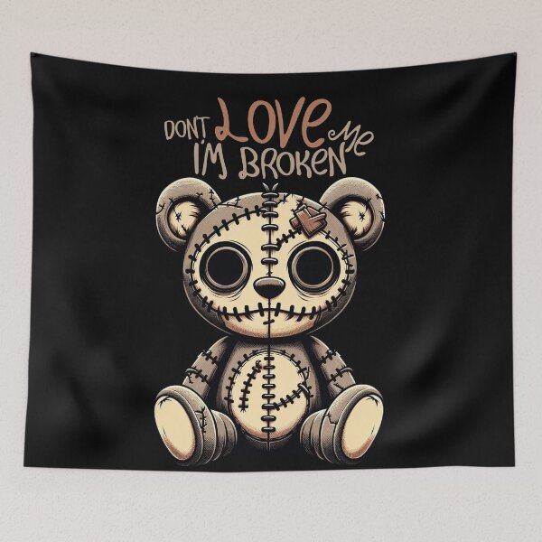 Item preview, Don't Love Me, I'm Broken, Cute, Sad, Emotion designed and sold by shypixels.