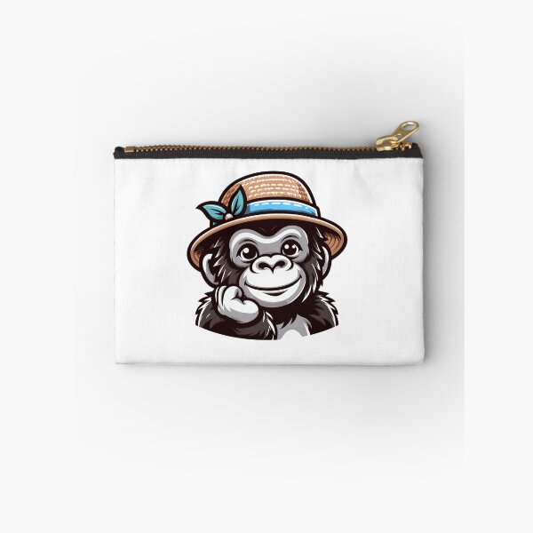 Item preview, Gorilla with Hat designed and sold by ArtfulWeave.