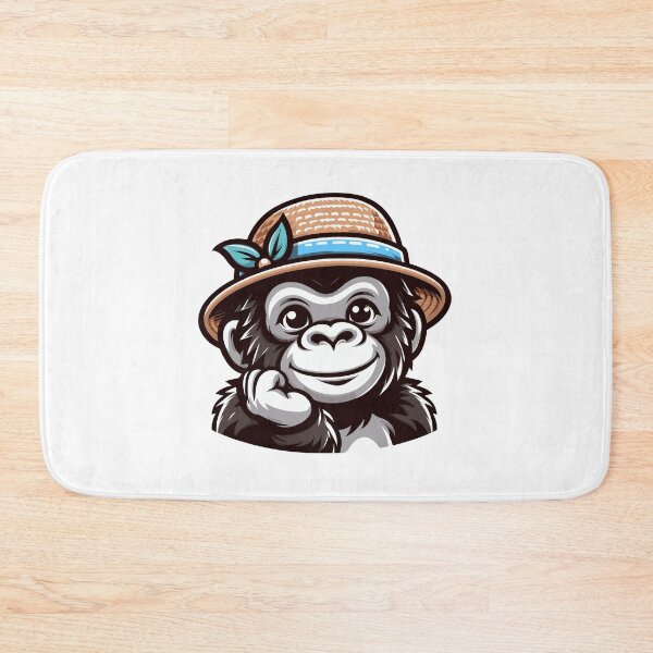 Item preview, Gorilla with Hat designed and sold by ArtfulWeave.