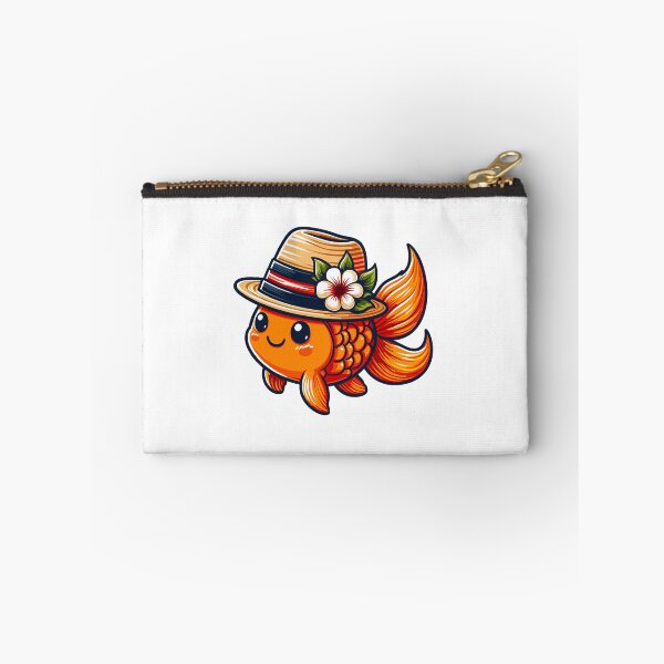 Item preview, Goldfish with Hat designed and sold by ArtfulWeave.
