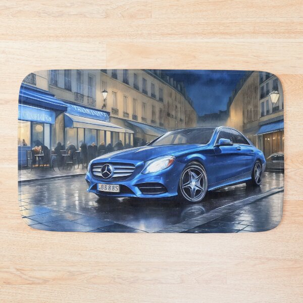 Item preview, At night in Paris with the Mercedes-Benz designed and sold by Glineur.
